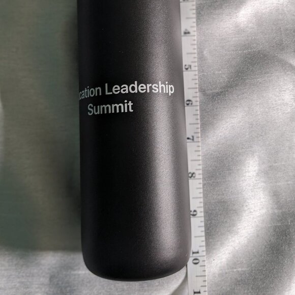 Stainless steel bottle. Black. New. Keeps drinks hot or cold. - Picture 3 of 8